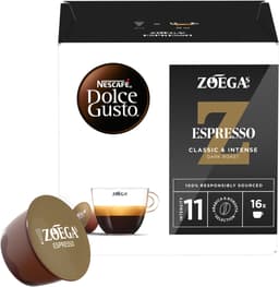 NESCAFÉ Dolce Gusto Zoégas Espresso kaffekapslar (16 st)